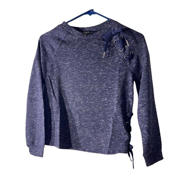 Amy Byer Other - Amy Byer Sweater With Lace Detail Long Sleeve Girls Size M (10/12) NWT